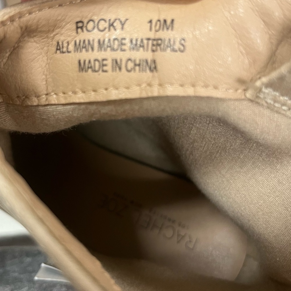 NWOT RACHEL ZOE rocky taupe boots size 10 no box - Picture 12 of 12